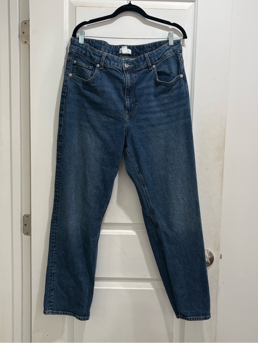 High waisted straight leg jeans size 16